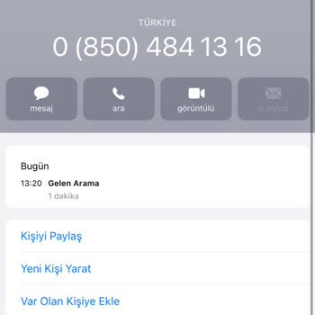 Türk Telekom 08504841316 Aramalarından Şikayetçiyim
