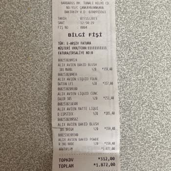 Alix Avien Hatalı Satışı Telafi Etmeme