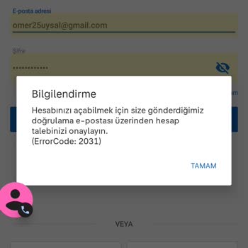Sahibinden Hesabıma Giriş Yaparken Error Hatası Alıyorum