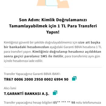 Garanti Bankası Müşteri Kabul Etmiyor