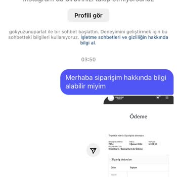 Gökyüzünü Parlat Kargomun Durumundan Haber Alamıyorum.