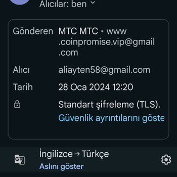 Www.coinpromise.vip@gmail.com. Dan Şikayetçiyim