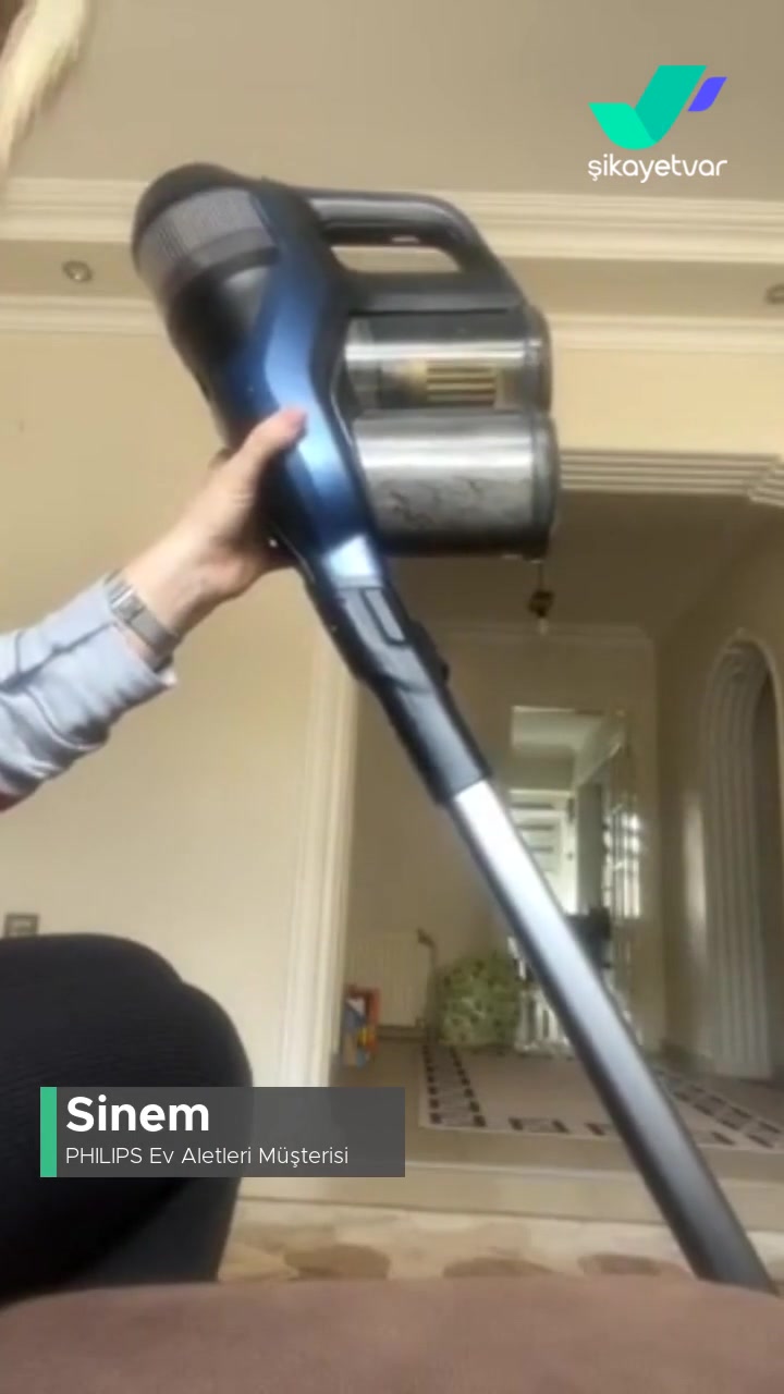Philips 8000 Serisi Dikey Süpürge Değişen Parça Problemi videonun kapak resmi