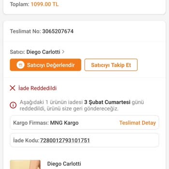 Trendyol Dieogo Carlotti Bot Tabanı Çöktü