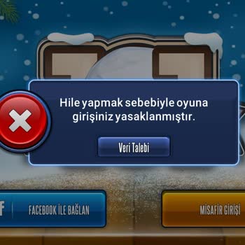 101 Okey Plus Hile Oyuna Girme Yasağı