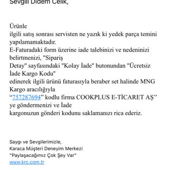 Karaca Züccaciye Karaca Müşteri Mağduriyeti