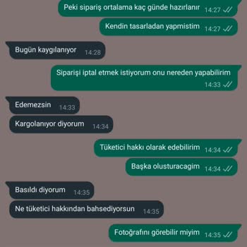 Sellycase Ürün İptali Yapmıyor