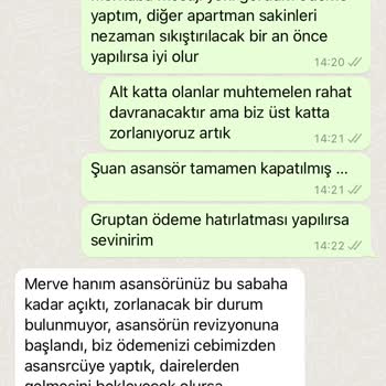 Seç Yönetim Site Yönetimi Asansör Kırmızı Etiket Sorunu