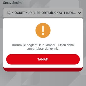 Milli Eğitim Bakanlığı (MEB) Açık Öğretim Kayıt Yenileme Yapamıyoruz