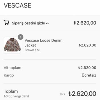 Vescase Kargo Ve İlgisizlik