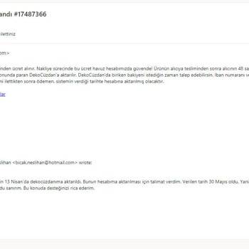 Dekopasaj 2,5 Yıl Oldu Hala Para Ödenmedi!