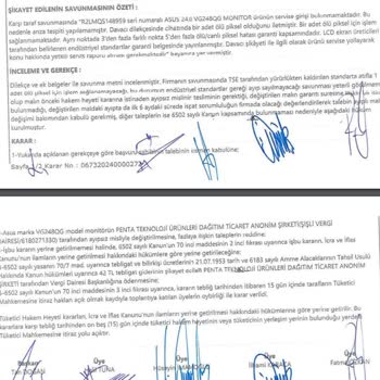 HP Victus 16 B********* Ekranın Ortasında Ölü Piksel Var