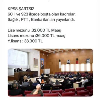 Kamuilan.org.tr KPSS Şartsız Memur Alımı Başvuru