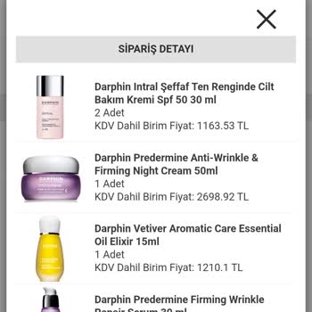 Darphin Dermoeczanem Son Kullanma Talimatı Geçmiş Ürün Satılıyor.