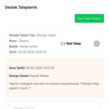 Süvari Giyim Ürünüm Gönderilmedi, İletişim Kurulamıyor!