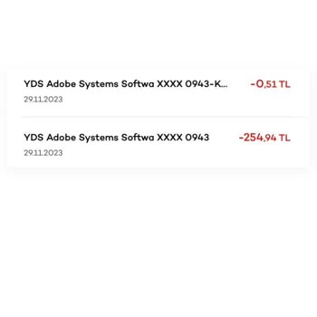 Adobe Hesaptan Gündelik Kesinti Şikayeti