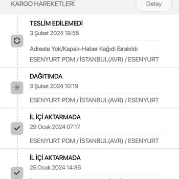 PTT Kargonun Sorumsuzluğu