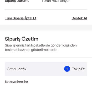 İdefix Düşük Fiyat Ama Hep Olmayan Ürün Satışı