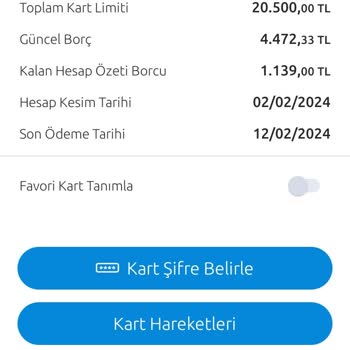 Yapı Kredi Bankası Yıllık Kart Aidatı