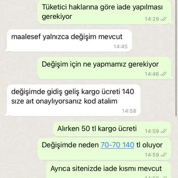 Merven Akyüz Tesettür Giyim İade Kabul Etmiyorlar