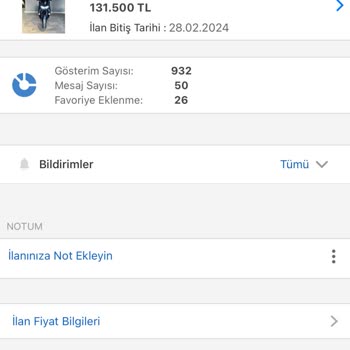 Sahibinden.com İlan Verememem