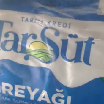 Tarım Kredi Kooperatif Market Tereyağı Şüpheli!