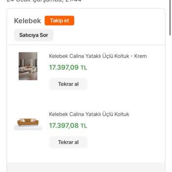Kelebek Mobilya Teslimat Hayal Kırıklığı