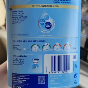 Aptamil Mama Bozuk Çıkması