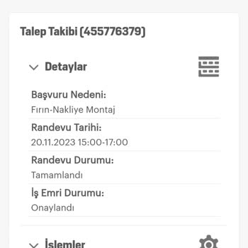 Mini Fırın Arçelik İade