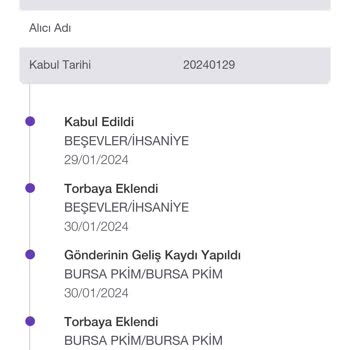 PTT Kargo İnegöl Pdkm İnsanları Mağdur Ediyor