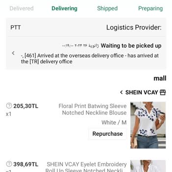 SHEIN Yanlış İade Etmişler