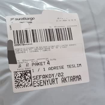 Kamil Keskin Kamilkeskin.com.tr İade Edilen Urunu Geri Göndermesi