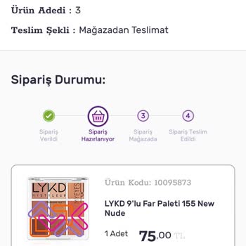 Gratis Online Sipariş Gecikme