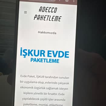 Evde Paketleme Türkiye Adecco Paketleme Şikayetleri Hakkında Gördüğüm Üzerine