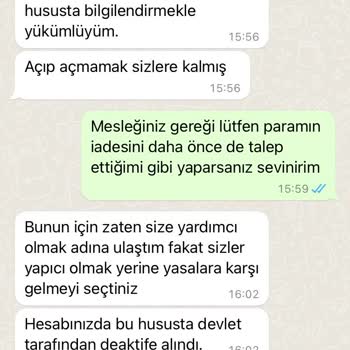 Global Investing Exxon Forex Firması Tarafından Param İade Edilmiyor.