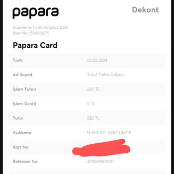 EGO Genel Müdürlüğü Abonman Oldu Gösterip Olmadı