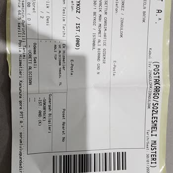 PTT Kargo Ürünüm Bir Haftadır Hala Teslim Edilmedi