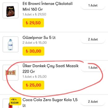 Cepte Şok Eksik Sipariş Eksik Ücret İadesi
