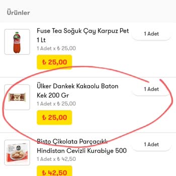 Cepte Şok Eksik Sipariş Eksik Ücret İadesi