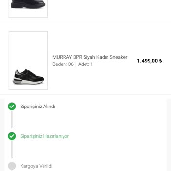 Nine West Ürün Hala Kargoya Verilmedi Dönüş Yapılmıyor