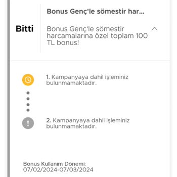 Garanti BBVA Garanti Bonusum Yüklenmedi