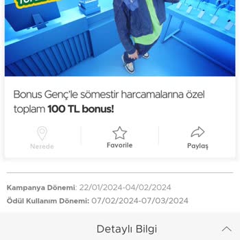 Garanti BBVA Garanti Bonusum Yüklenmedi