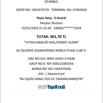 Watsons Firmasi İptal Tutarımı Geri Ödeme Yapmıyor, Oyalıyor