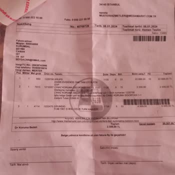 Media Markt İade İsteğimizi Geri Çevirdi