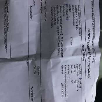 Genpanın Hatalı Ve Garantili Ürünü Hakkında Sorumluluk Almaması!