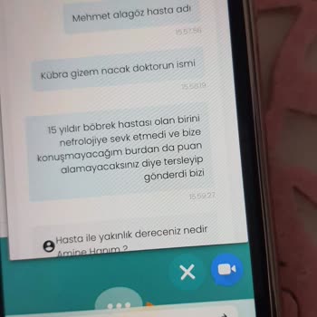 Sağlık Bakanlığı Kaynarca Semt Polikinliği Doktorun Bölüme Sevk Etmemesi