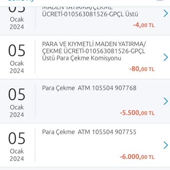 Yapı Kredi ATM Den Para Çekme Ücreti Alıyor
