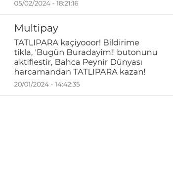 Multinet Tatlı Para Gelmiyor