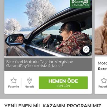 Garanti BBVA Garanti Pay Ödeme Taksitlendirme Yapmıyor