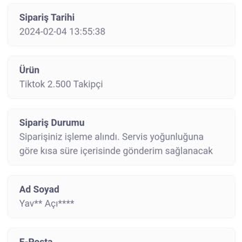 Sosyal Marka.com TikTok Takipçiler